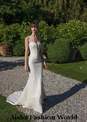 AFWGonna Glitter Mermaid Wedding Dress