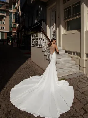 AFWStassy Showstopper Mermaid  wedding dress