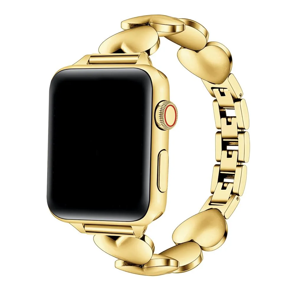 Aphrodite Heart Stainless Steel Band  for Apple Watch