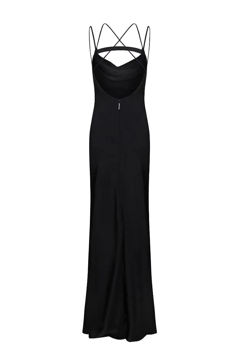 BLACK VENUS MAXI DRESS