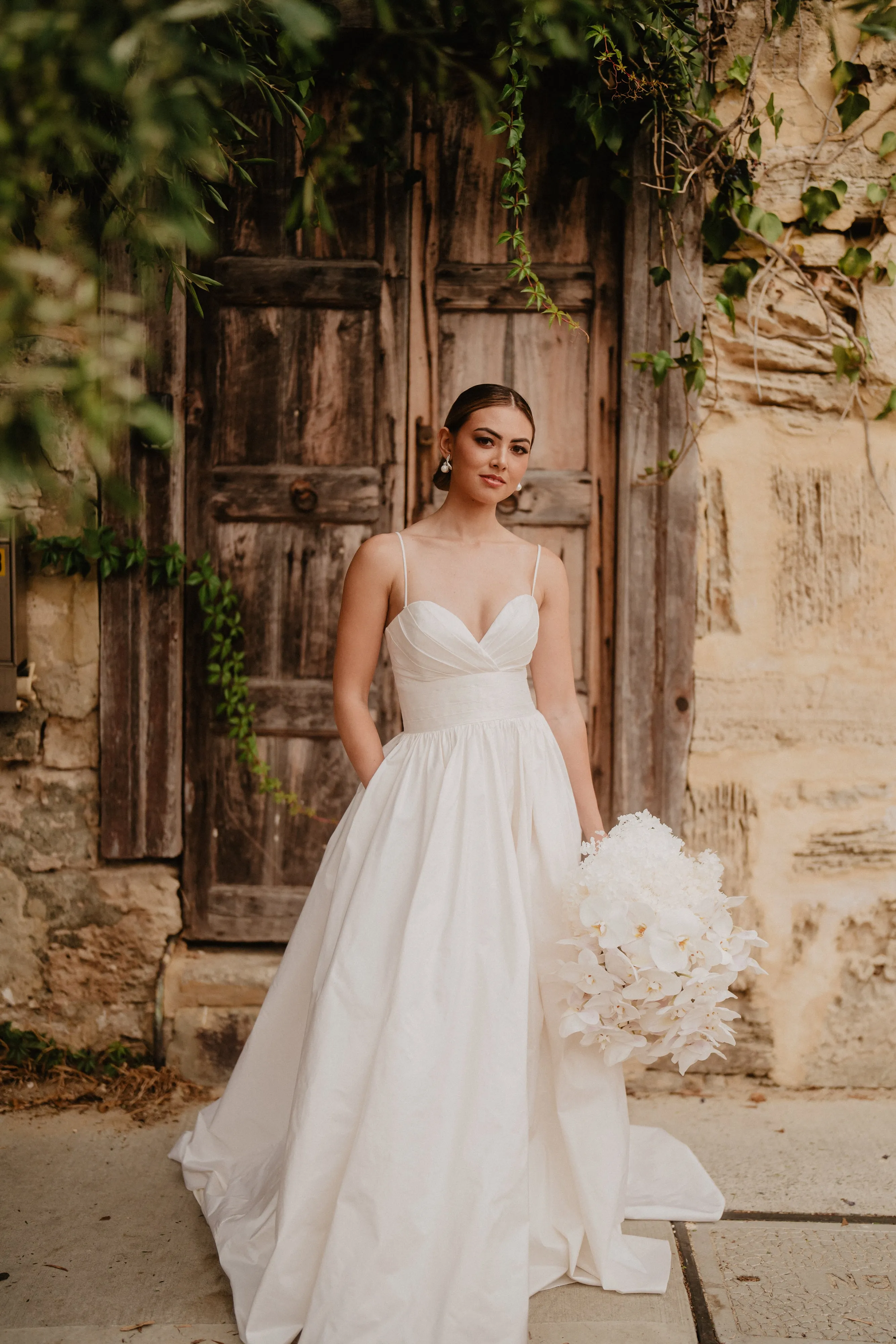 Boston Deluxe Silk Wedding Gown - Made To Order