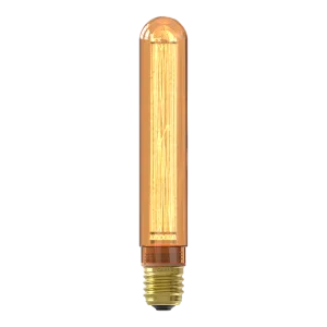 Calex Crown Series Filament LED Lamp - E27 - T30 - Gold - 2.3W - Dimmable