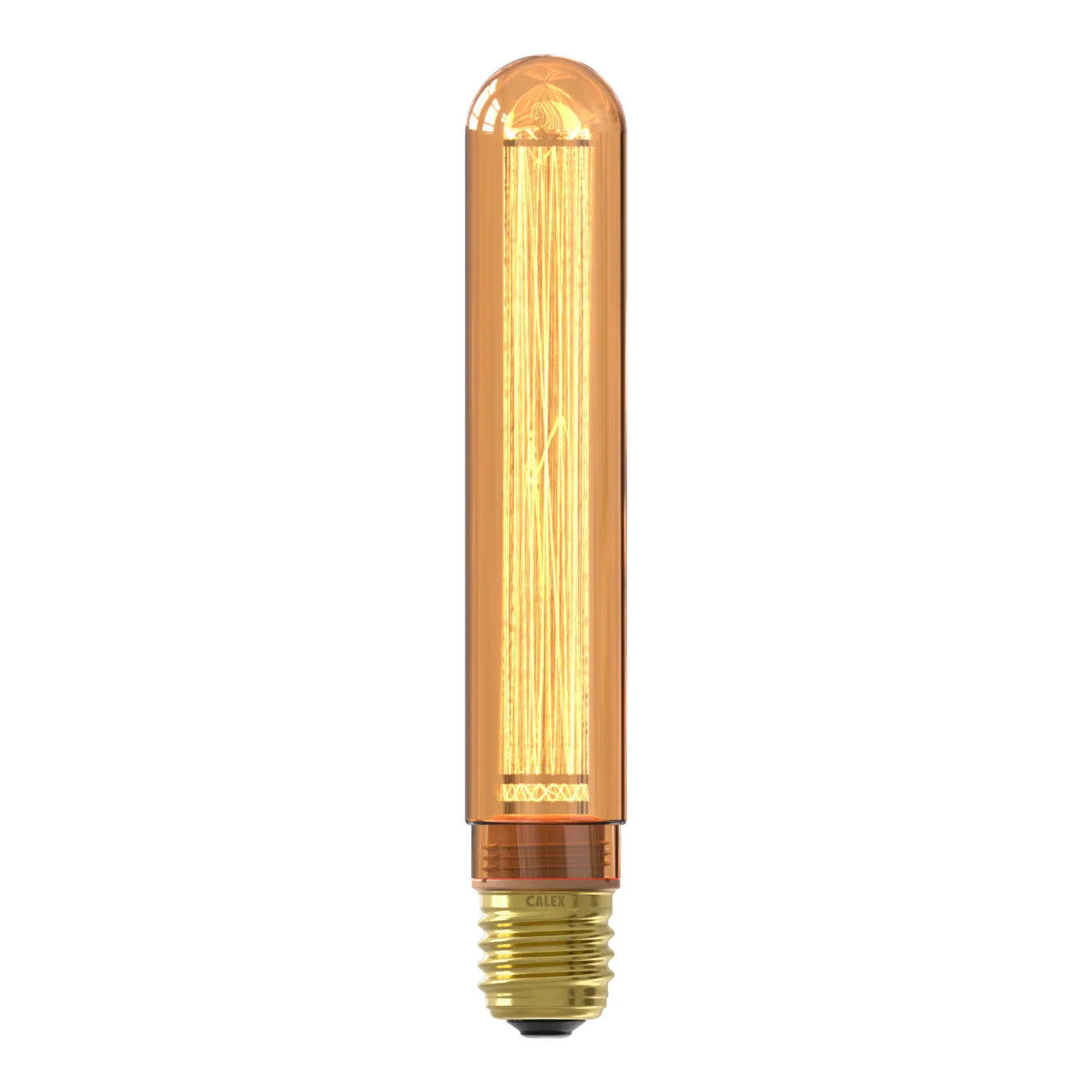 Calex Crown Series Filament LED Lamp - E27 - T30 - Gold - 2.3W - Dimmable