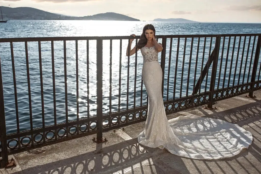 Crafted AFWIvory Mermaid wedding dress