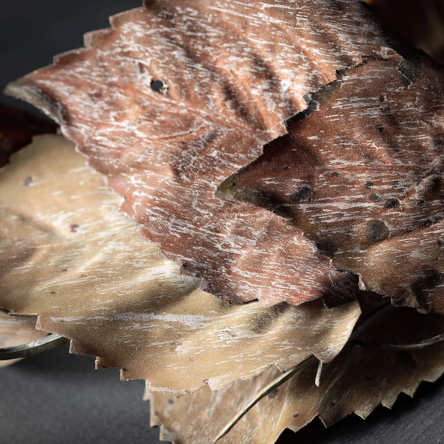 Faux-Dried Salal Leaf Garland