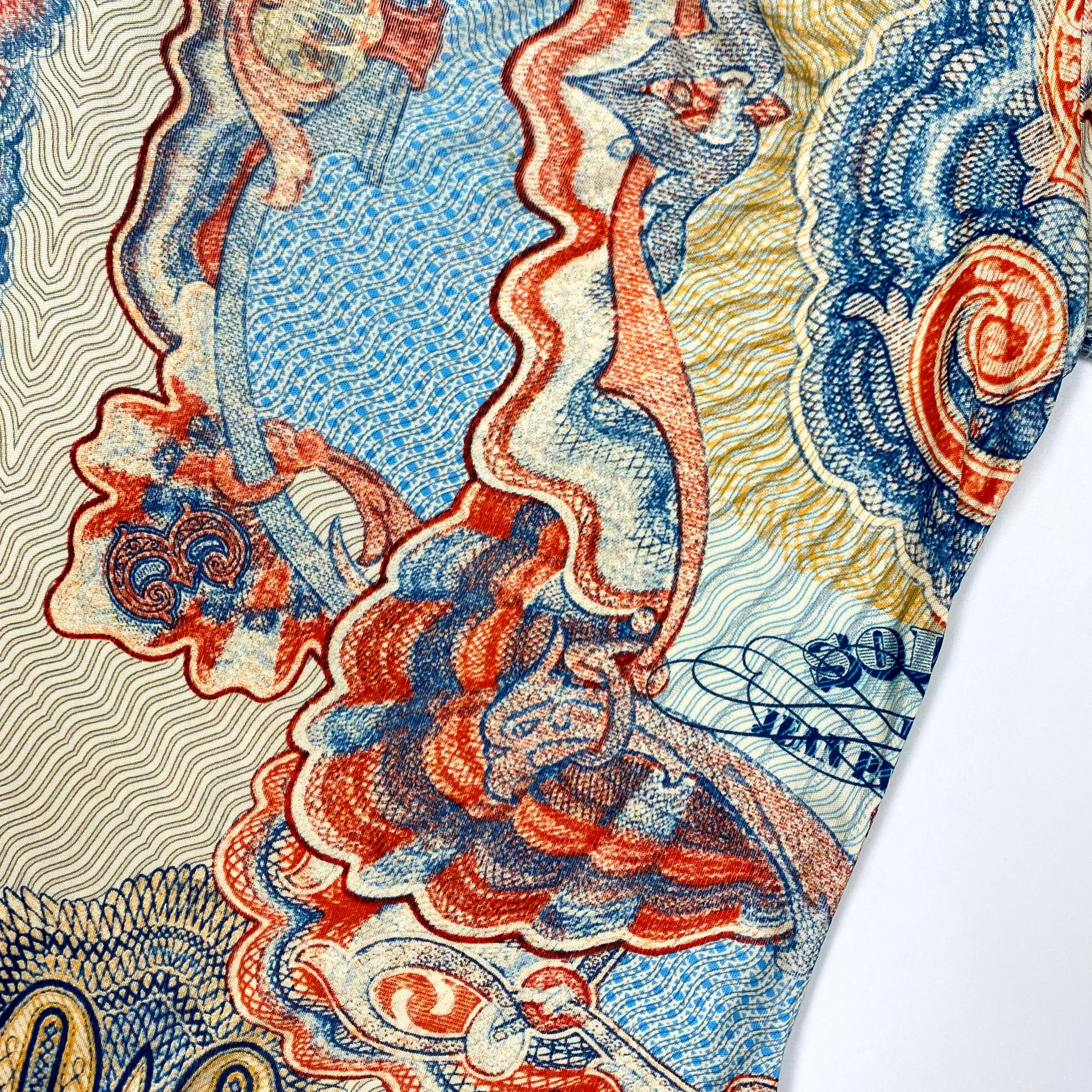 Jean Paul Gaultier Currency Print Dress