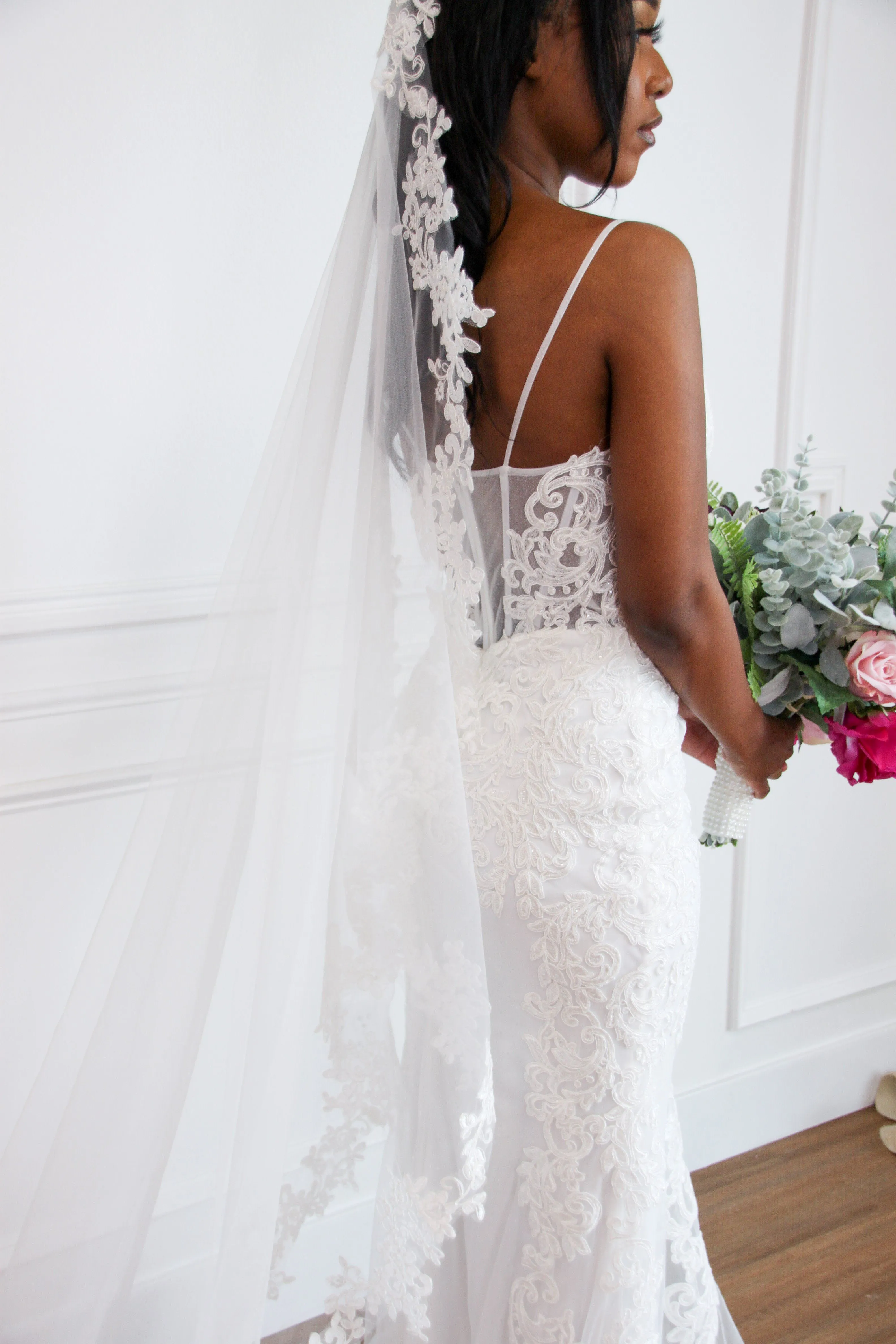 Ready For Romance Lace Wedding Dress: White