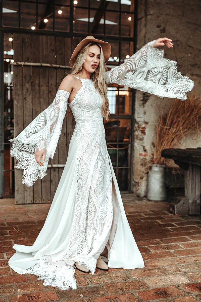 Sydney Bohemian Lace Wedding Dress