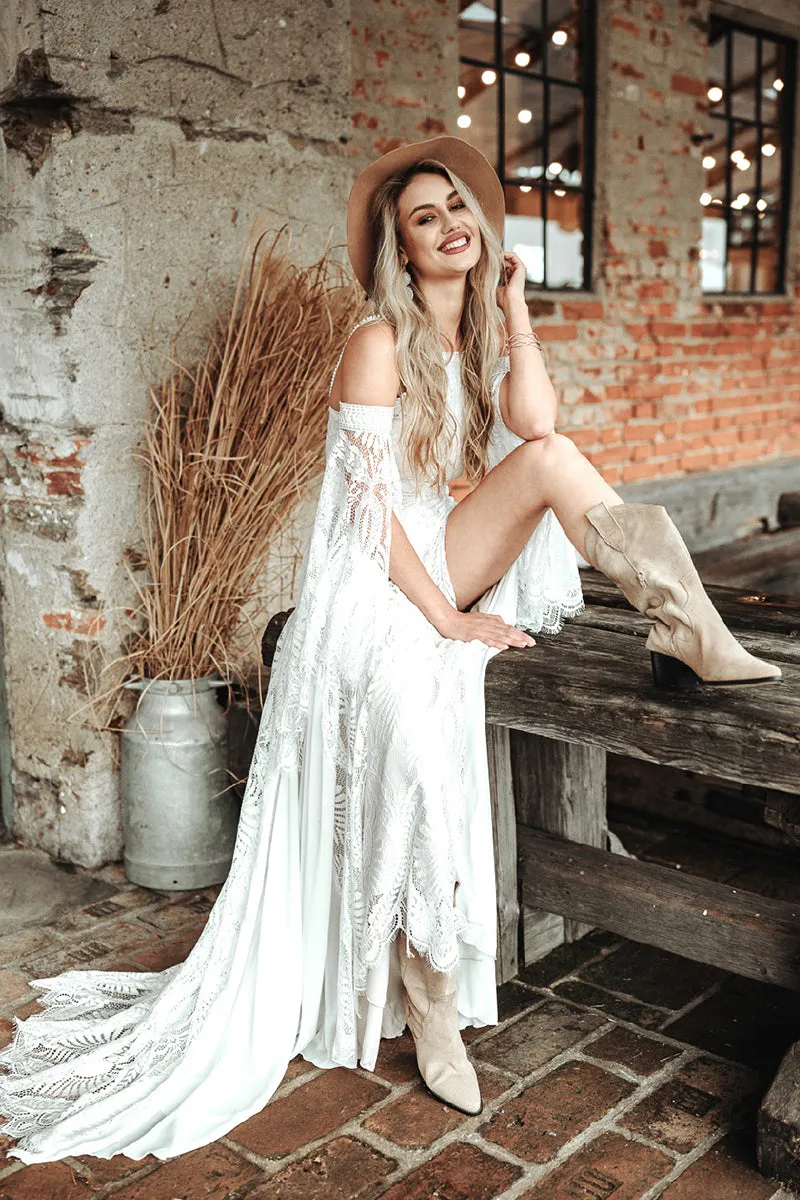 Sydney Bohemian Lace Wedding Dress