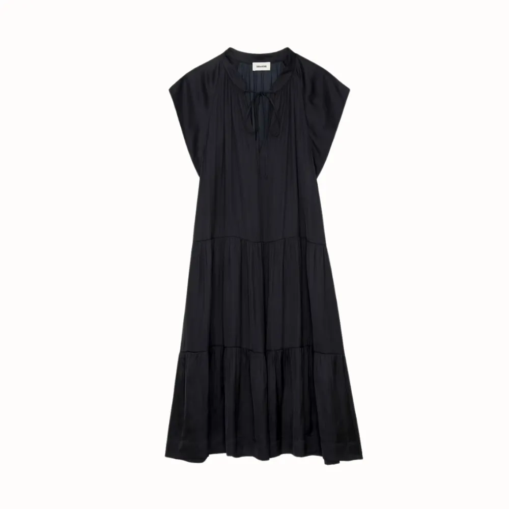 Zadig & Voltaire Rito Satin Dress - Noir