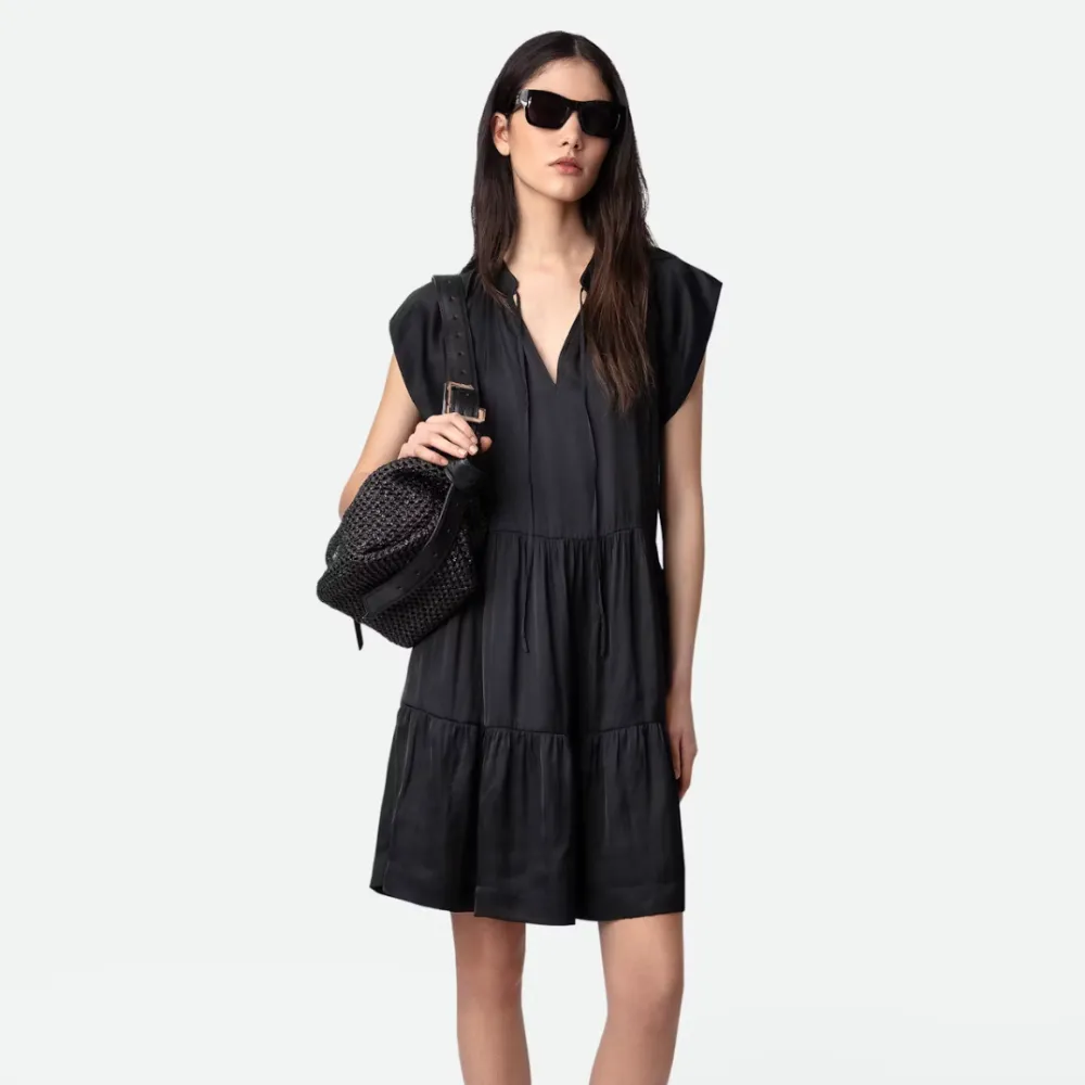 Zadig & Voltaire Rito Satin Dress - Noir