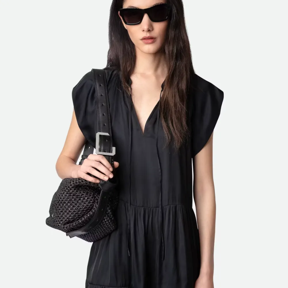 Zadig & Voltaire Rito Satin Dress - Noir